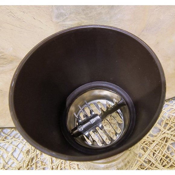 Federal Housewares Brown Nut Grinder, EUC. 7"T x 3"W. - Picture 6 of 7